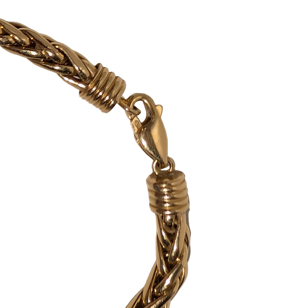 Bracelet Gourmette en Or Jaune 18k - 9.66 G