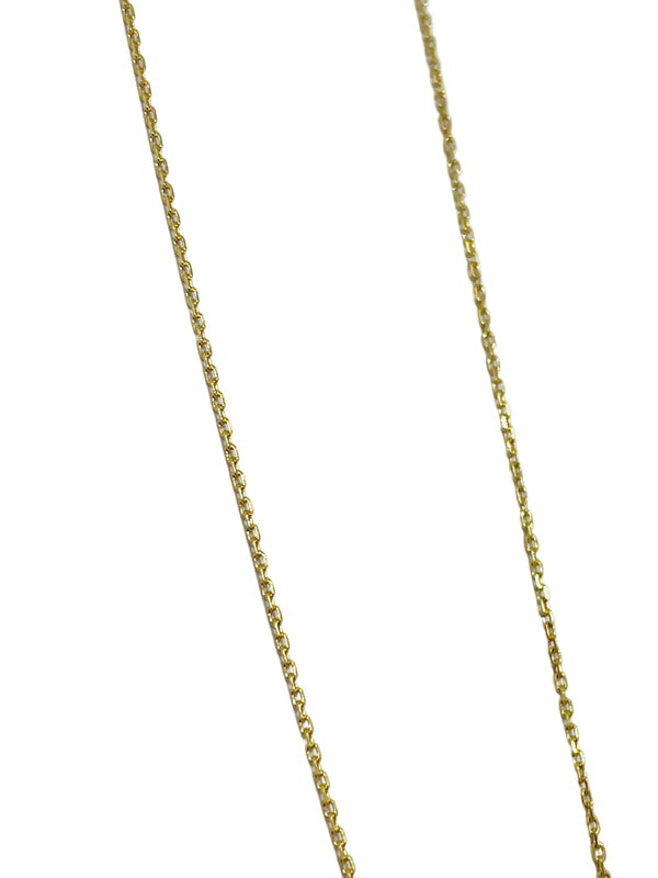 Collier Princesse en Or Jaune 18k - 1.20 G