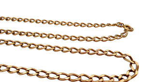 Collier Matinée Or Jaune 18 Carats Forçat