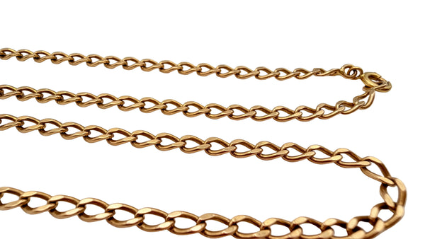 Collier Matinée Or Jaune 18 Carats Forçat
