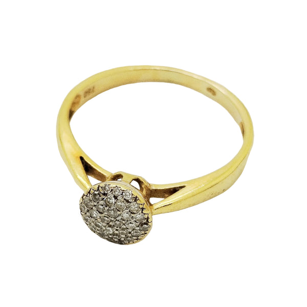 Bague en Or Jaune 18k - 2.72 G