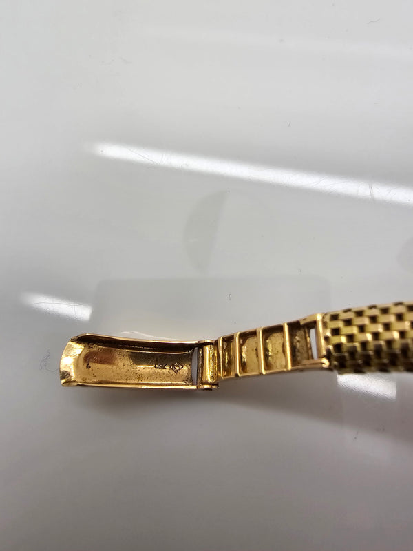 Montre Cocktail Vintage en Or Jaune 18 K Diamants