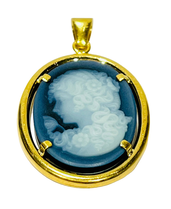 Pendentif Camée Or 750/1000 3.7