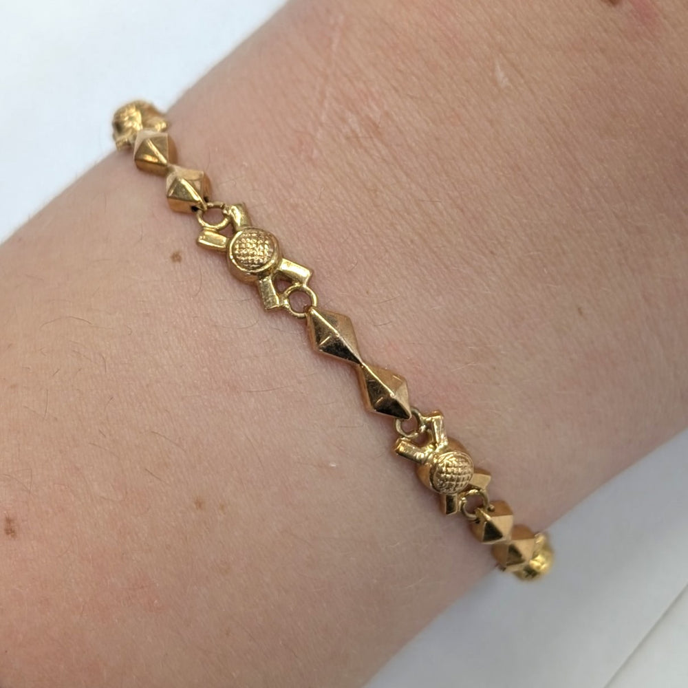 Bracelet en Or Jaune 18K - 4.73G