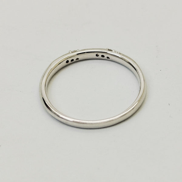 Bagues Alliance en Or Blanc 18K Diamants - Taille 53 -  1.99g