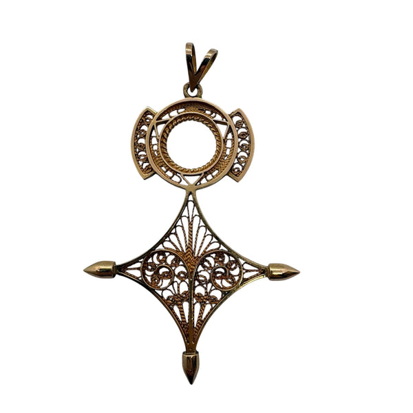 Pendentif Croix du Sud en Or Jaune 18 Carats
