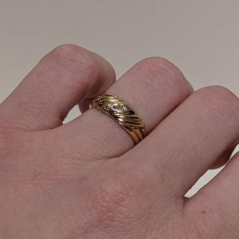 Bague en Or Jaune 18k -  2.19 G