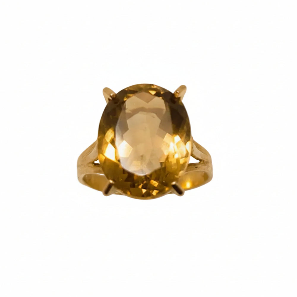 Bague en Or Jaune 18K - Taille 53 - 4.32G