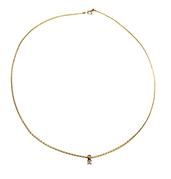 Collier Princesse en Or Jaune 18 K - 4.81 G