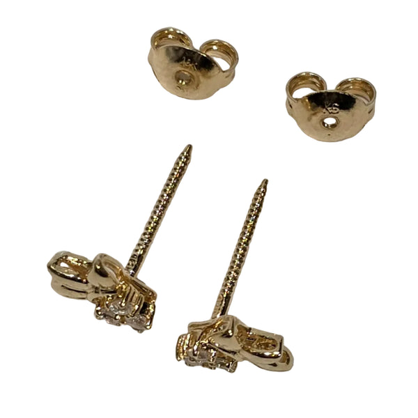 Boucles d'oreilles en Or Jaune 18K