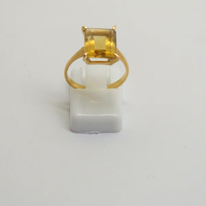 Bague en OR Jaune 18K Taille-52