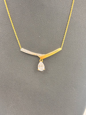 Collier Princesse en Or Jaune 18K 2.02 Grs