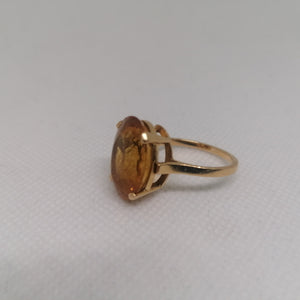Bague en Or Jaune 18K Taille-57