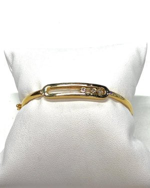 Bracelet Jonc Or Jaune 18 K - 8.31 Grs
