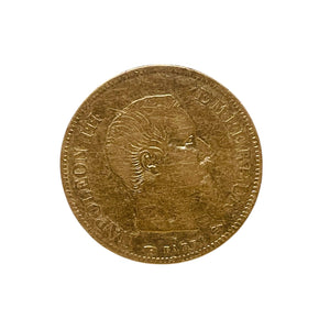 10 Francs Napoléon III 1856 en Or 21K - 3.17gr