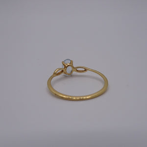 Bague en or jaune 18K Taille-51