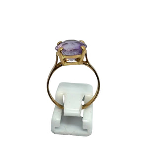 Bague en Or Jaune 18K - Taille 58 - 3.92G