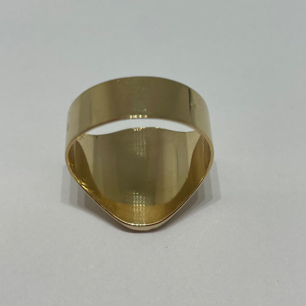 Bague en Or Jaune 18K - Taille 66