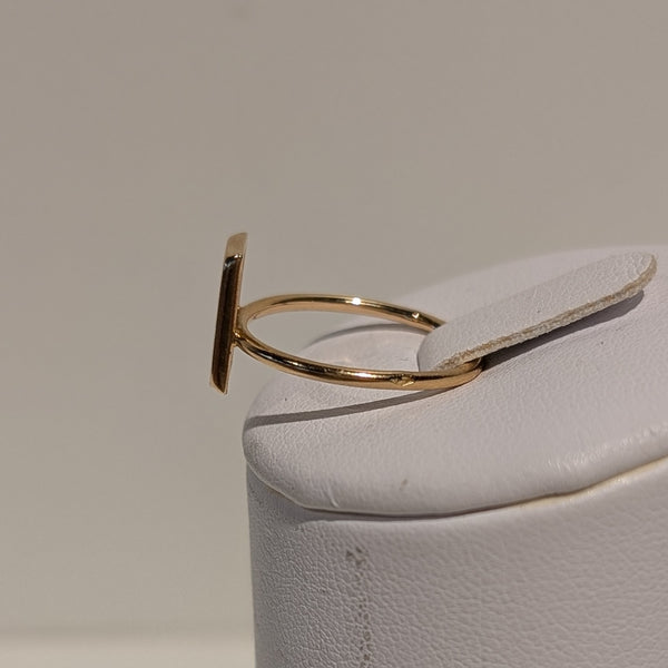 Bague Chevalière Or Jaune 750/1000