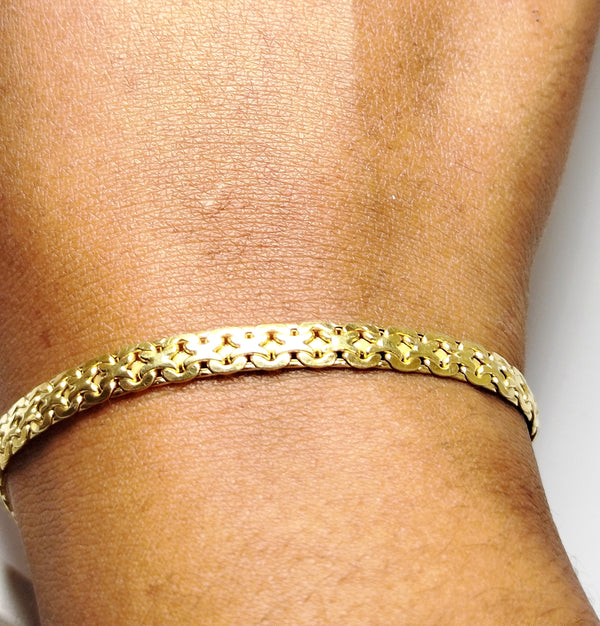 Bracelet en Or Jaune 18K 6.80 Grs