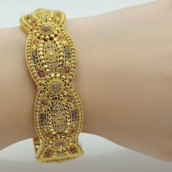 Bracelet manchette en or 22K - 6.5cm - 36.23gr