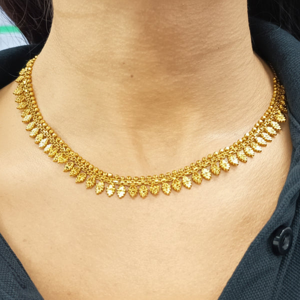 Collier Princesse Pampilles en Or Jaune 18K