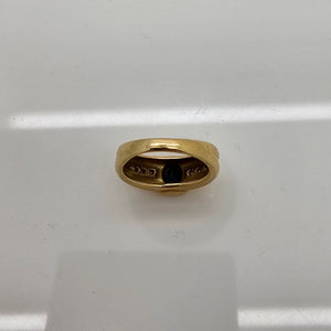 Jonc en or jaune 18 K - Taille 55