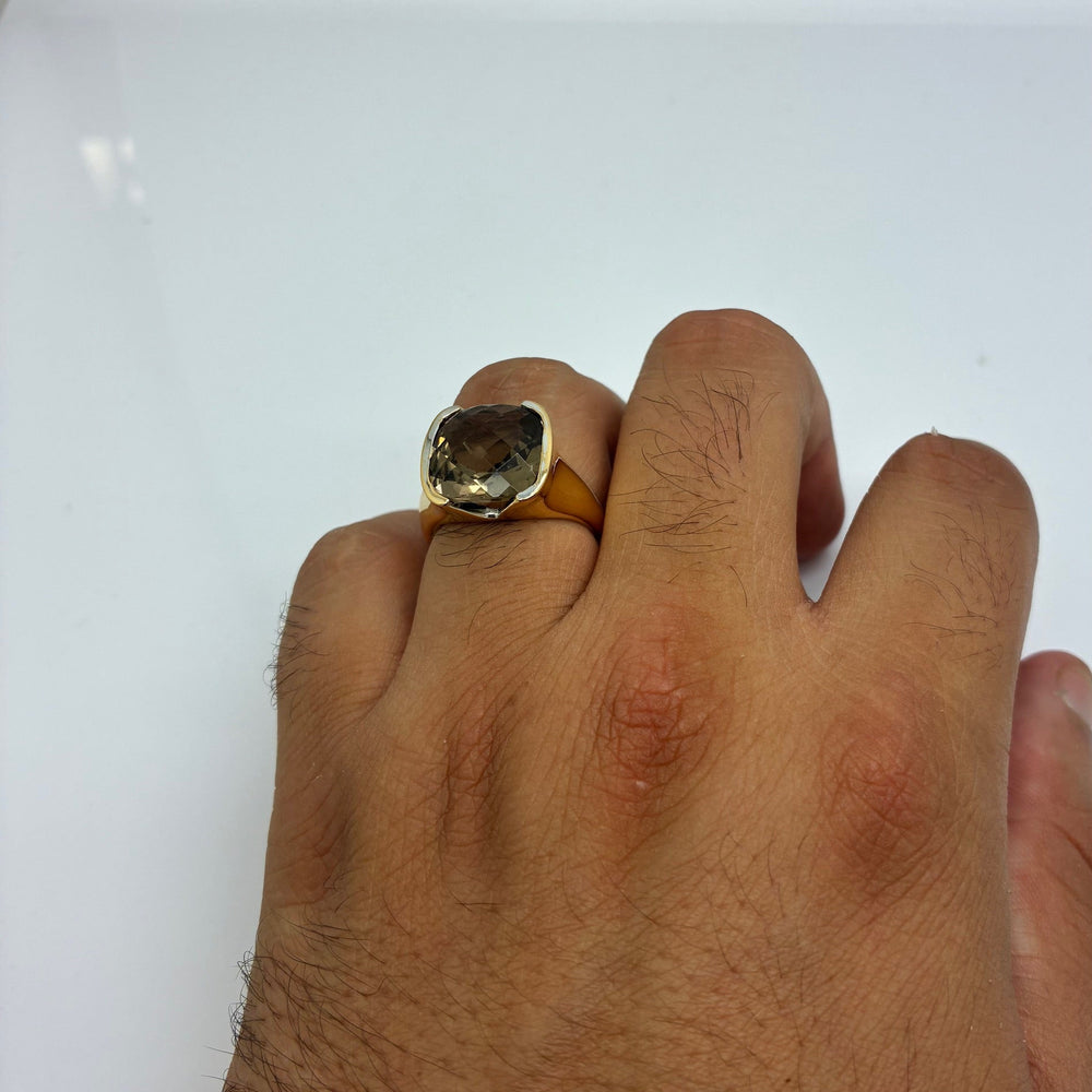 Bague en Or Jaune 18k Taille-60