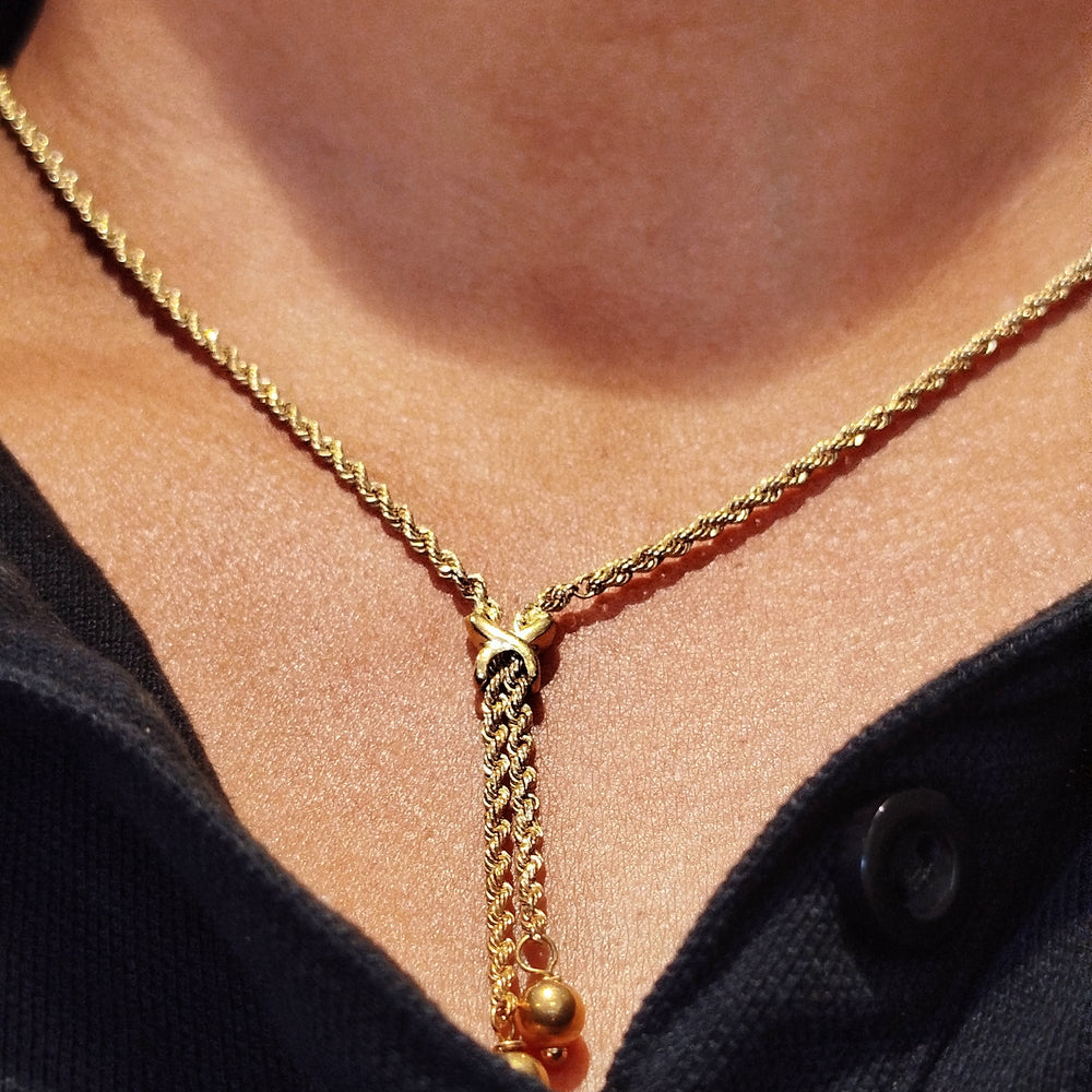 Collier Princesse en Or Jaune 18K 4.47 Grs
