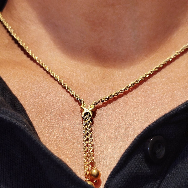 Collier Princesse en Or Jaune 18K 4.47 Grs