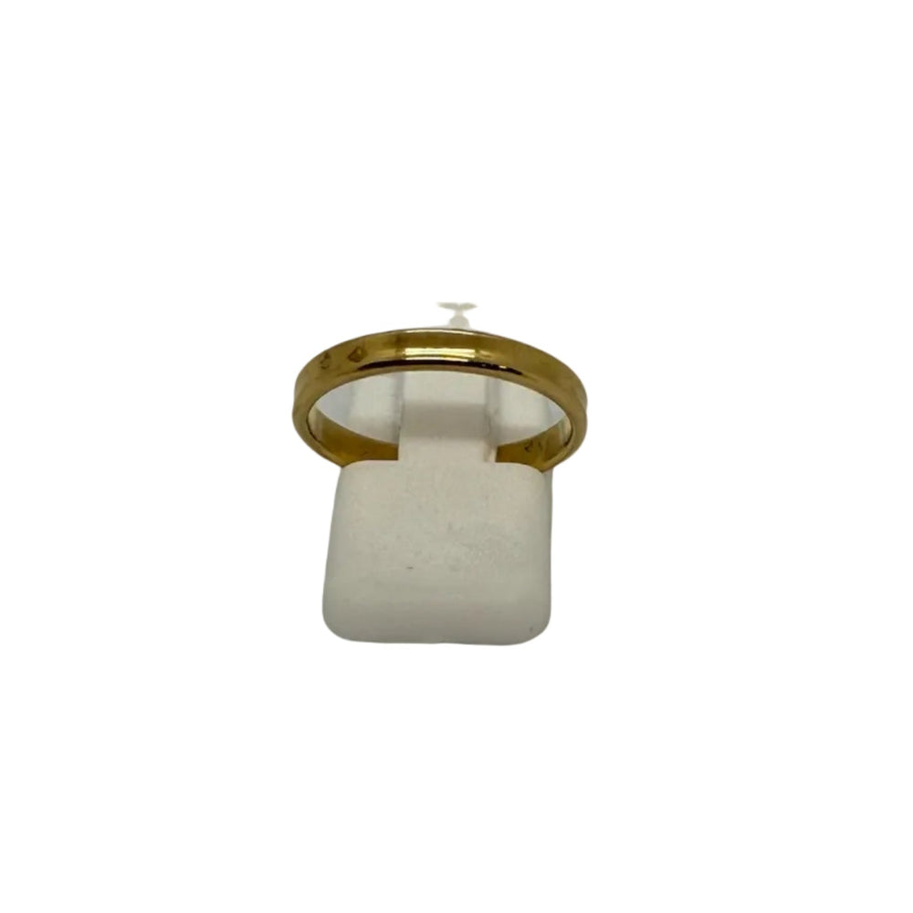 Bagues Alliance en Or Jaune 18K - Taille 56