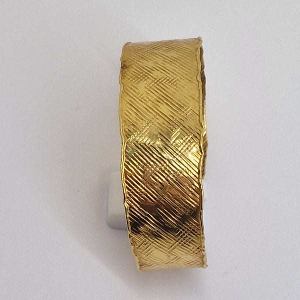 Bracelet Manchette en Or Jaune 18K 12.46 Grs