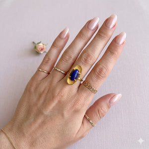 Bague en Or Jaune 18K - Taille 52 - 4.31G