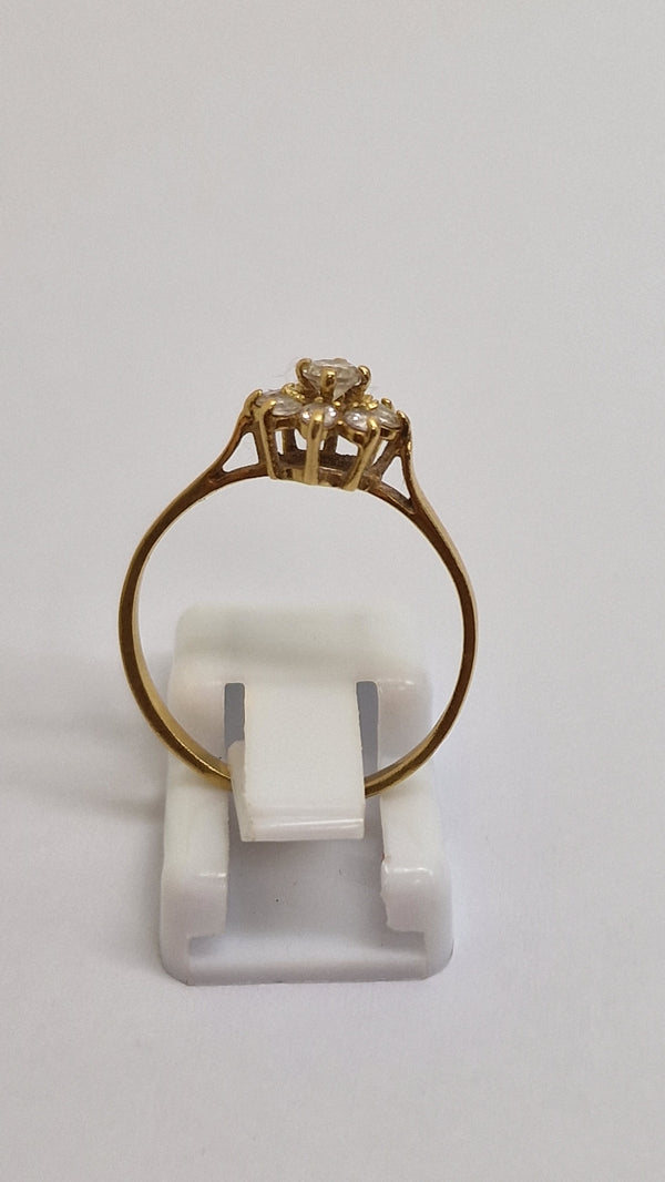 Bague en OR Jaune 18K Taille-54