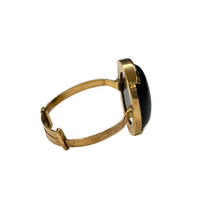 Bague Empierrée en or jaune 18K