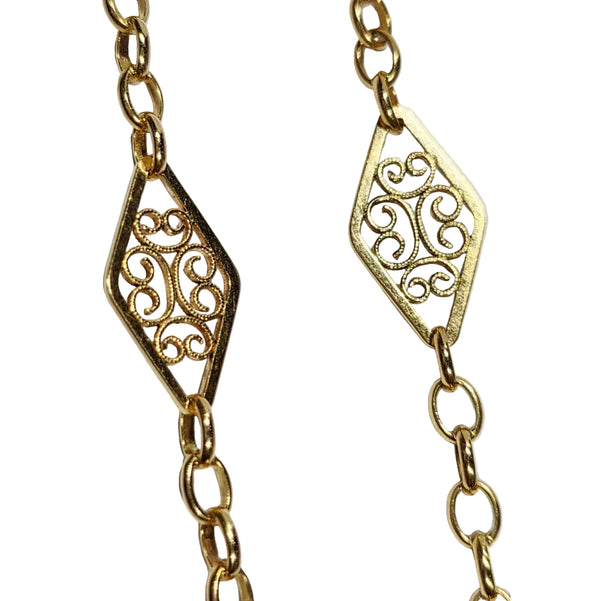 Sautoir en or 18K 65cm