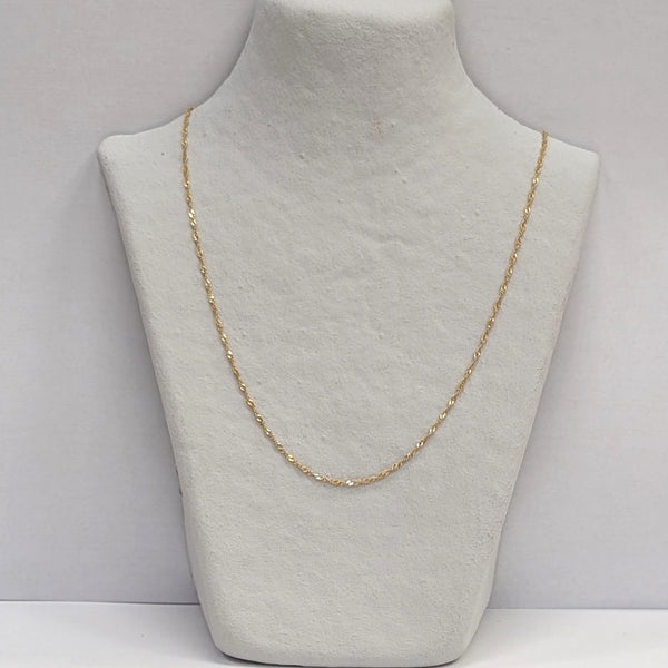 Collier Princesse en Or Jaune 18K - 1.58G