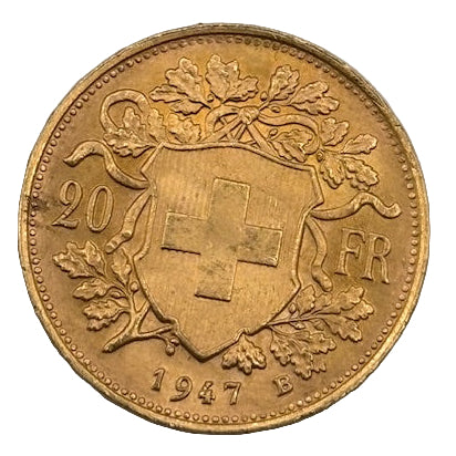 Pièce Rare en Or Jaune Suisse - 22k-6.45g