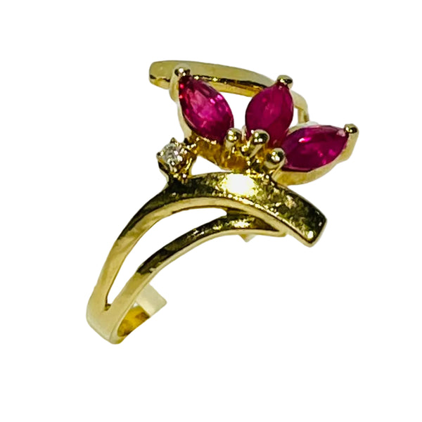 Bague en Or Jaune 18K - Taille 52 - 1.86G