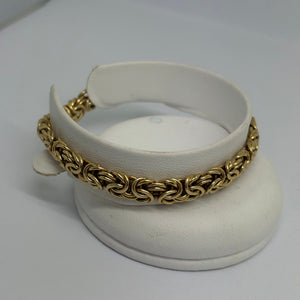 Bracelet maille royale en Or 18K - 11.60G - 19CM