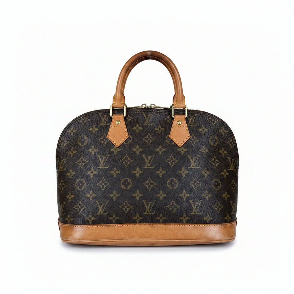 Louis Vuitton Alma Vintage en Toile Monogram Marron