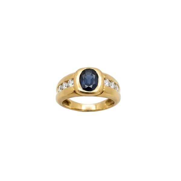 Jonc en or jaune 18 K - Taille 55
