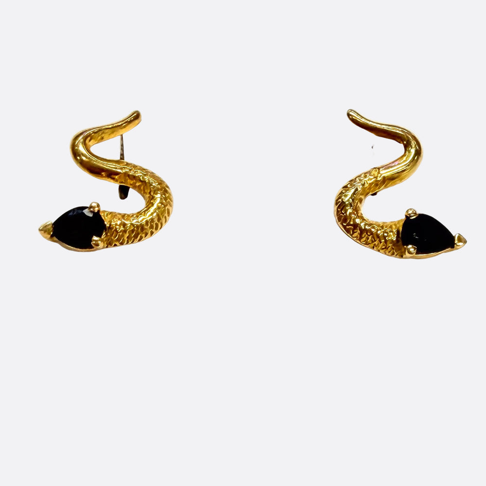 Boucles d'oreilles en Or Jaune 18K - 1.14 G