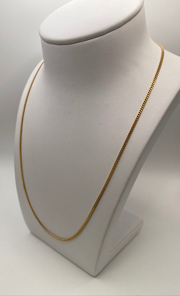 Collier Chaîne Matinée Or Jaune 18 K - 7.17 G