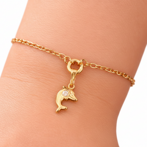 Bracelet Maillon Figaro en Or Jaune 18K - 1.39 G