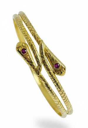 Bracelet jonc en or jaune 18 K - 28.31 G