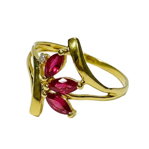 Bague en Or Jaune 18K - Taille 52 - 1.86G