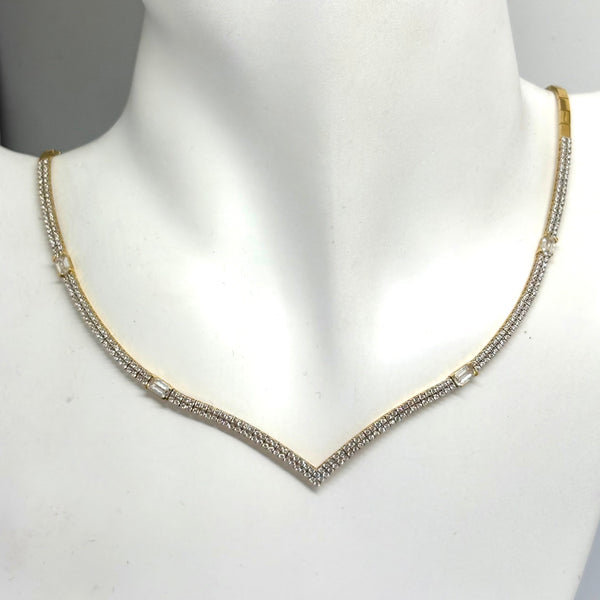 Collier Ras du Cou Or Jaune 18 K - 13.44 G