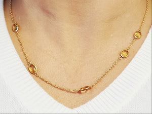 Collier Princesse Or Jaune 18 K - 5.11 G