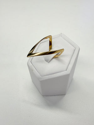 Bague africaine en Or jaune 18K T55